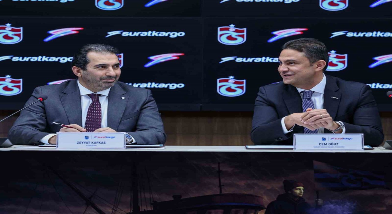 Sürat Kargo, Trabzonsporun resmi taşıma sponsoru oldu