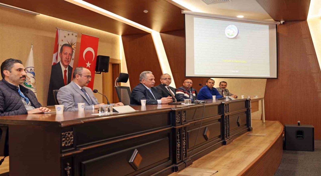 Talas Belediyesinde 2026 yılı arsa değerleri belirlendi