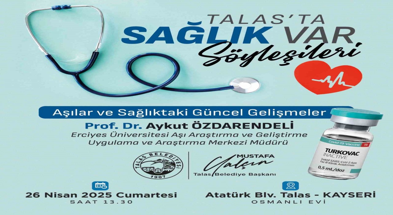 ‘Talasta Sağlık Var söyleşileri sürüyor