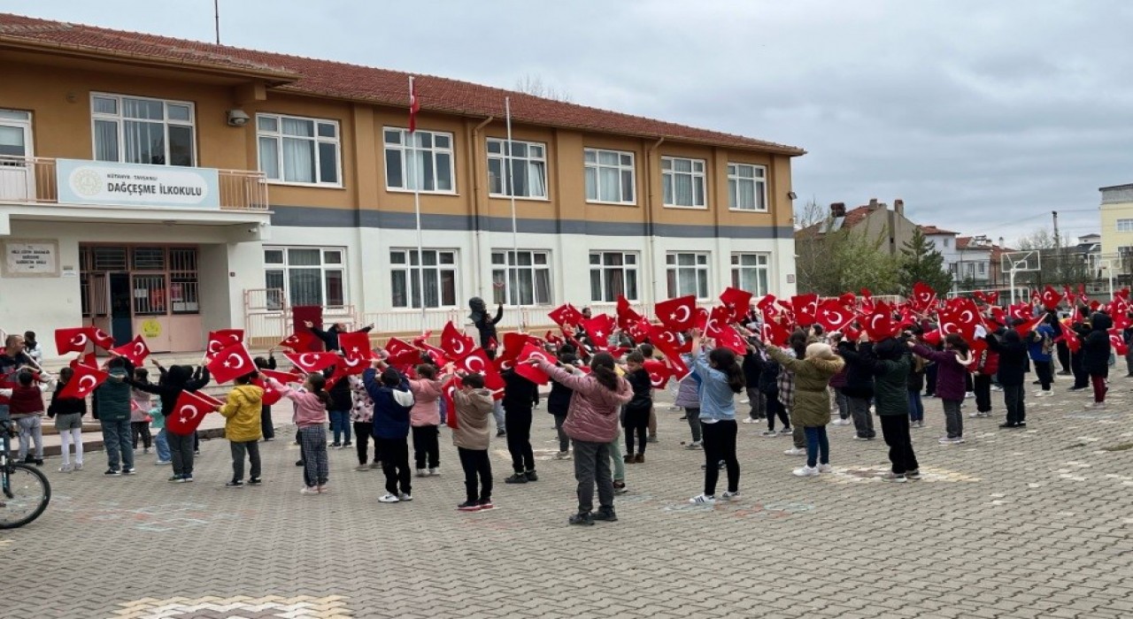 Tavşanlı Dağçeşme İlkokulunda 23 Nisan Coşkusu şimdiden başladı