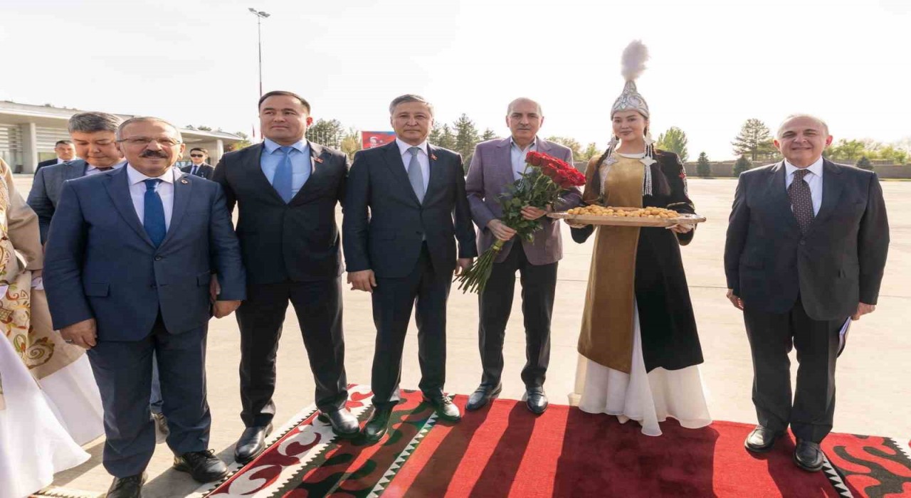 TBMM Başkanı Kurtulmuş Kırgızistanda