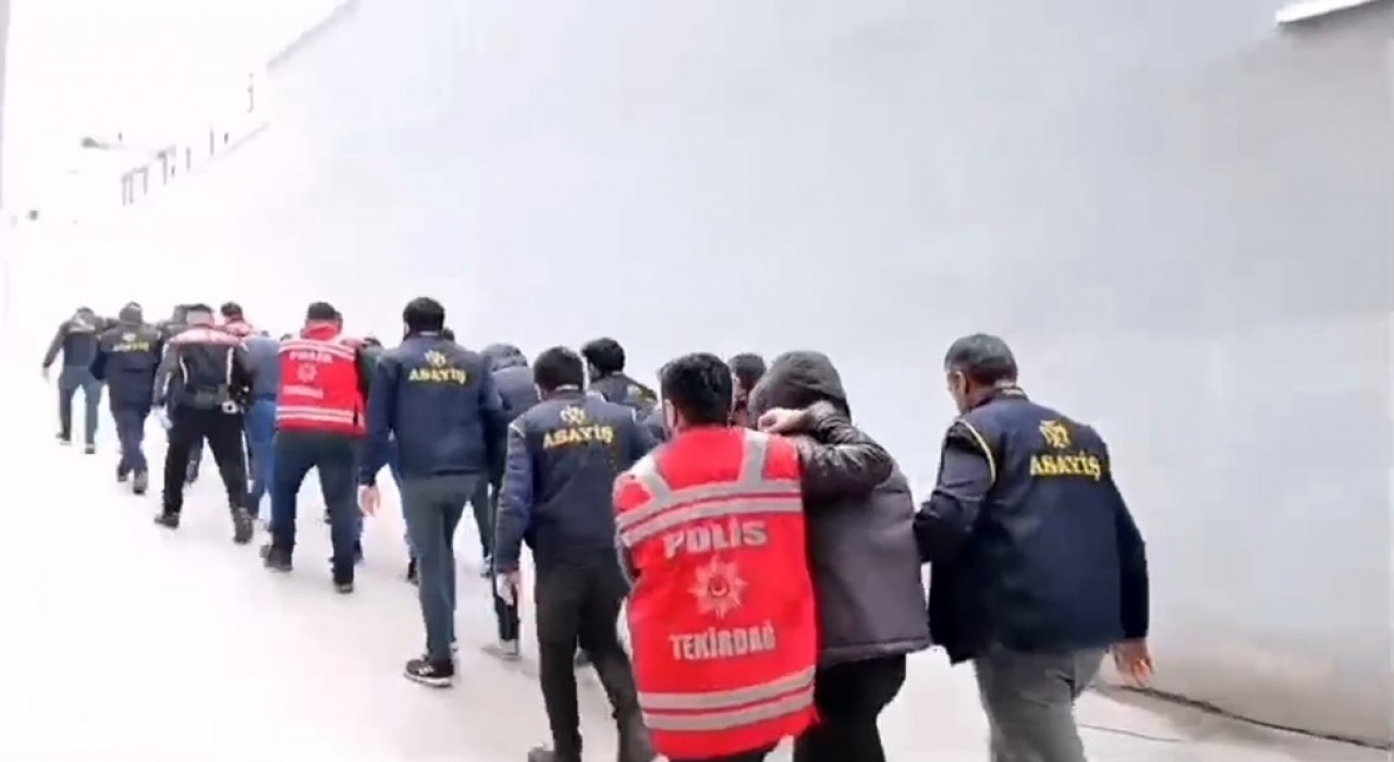 Tekirdağ merkezli 3 ilde eş zamanlı operasyon: 6 milyon TLlik kablo hırsızlığı çetesi çökertildi