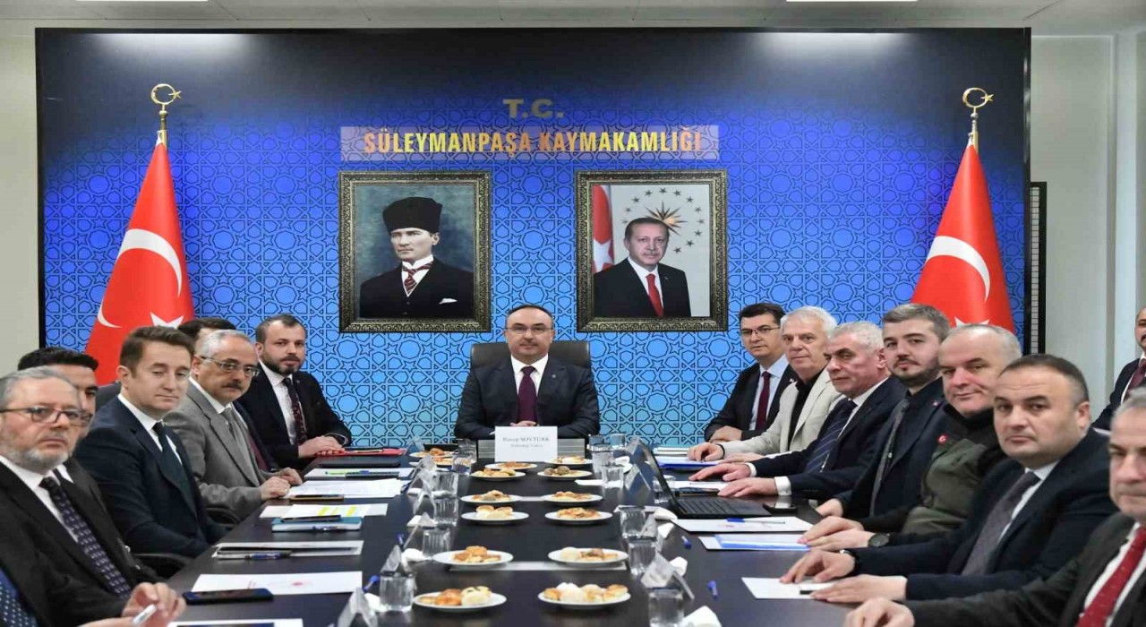 Tekirdağda İl Su Kurulu Toplantısı gerçekleştirildi