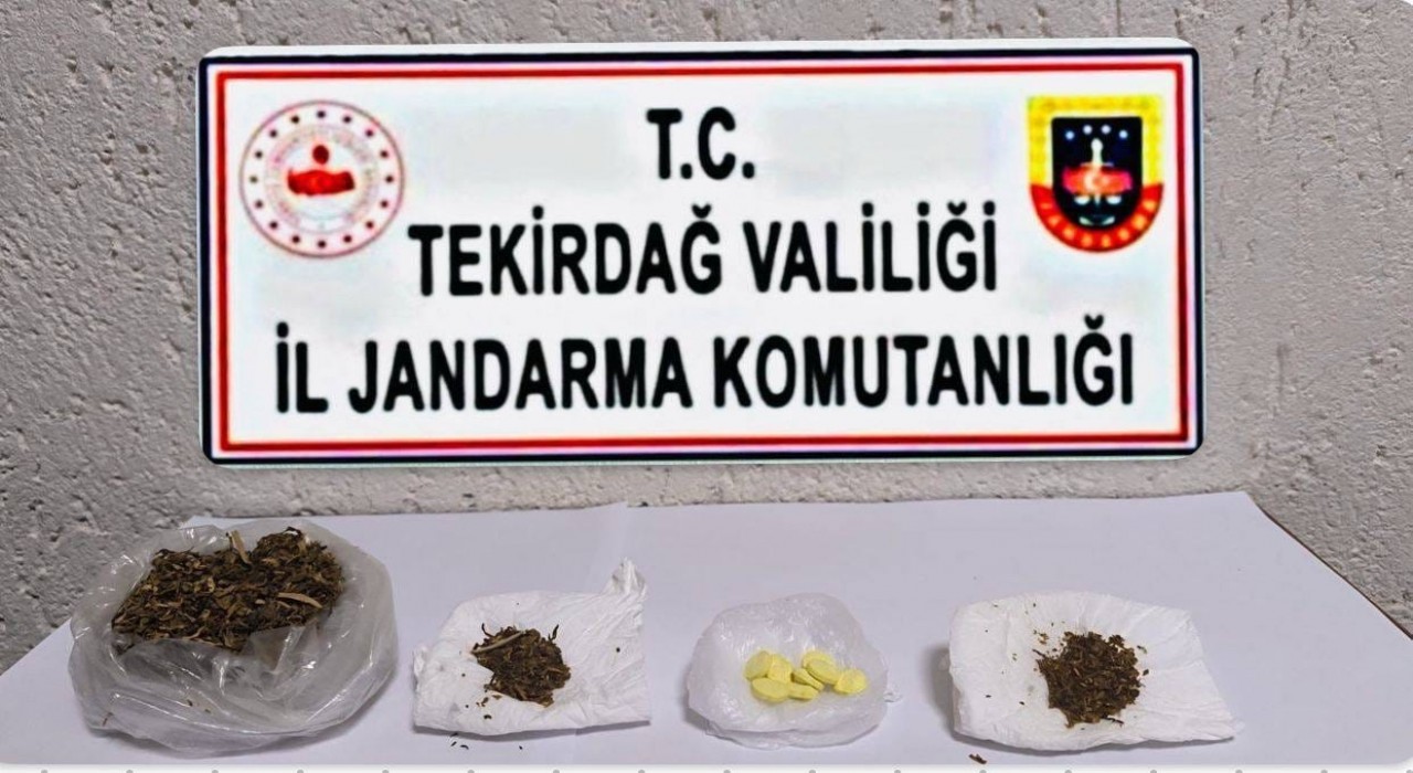 Tekirdağda jandarmadan uyuşturucu operasyonları: 6 kişi gözaltına alındı