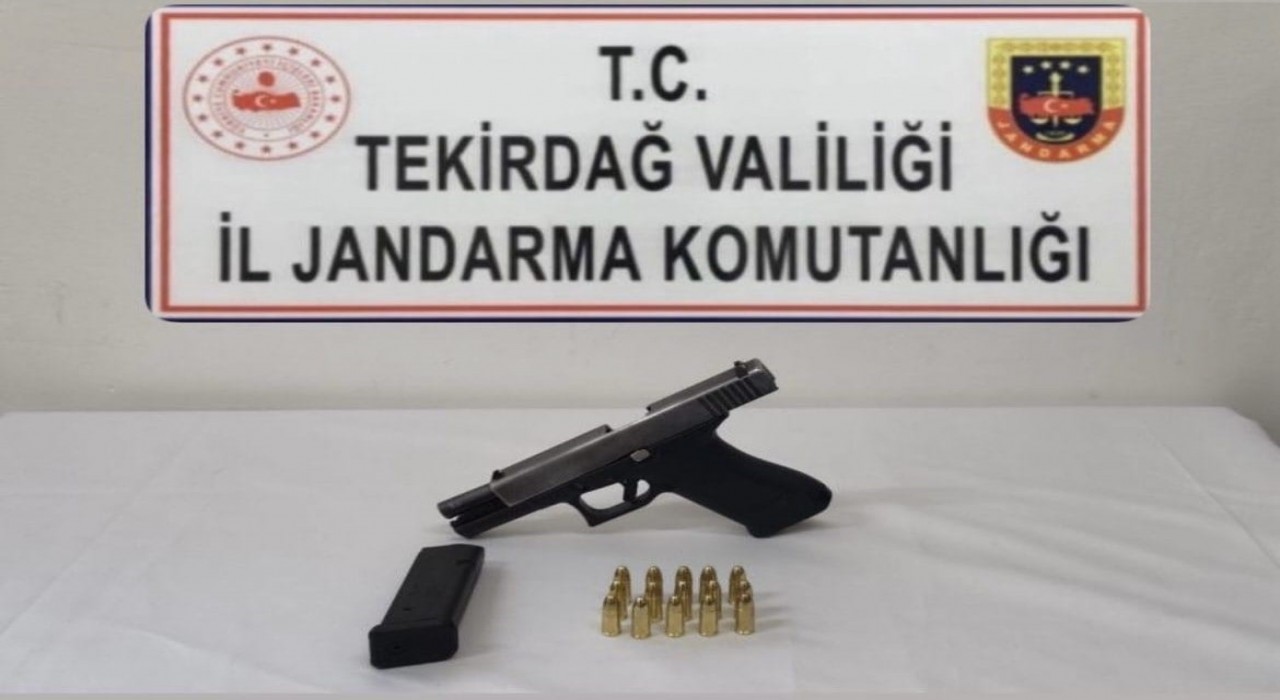 Tekirdağda jandarmadan uyuşturucu ve silah operasyonları