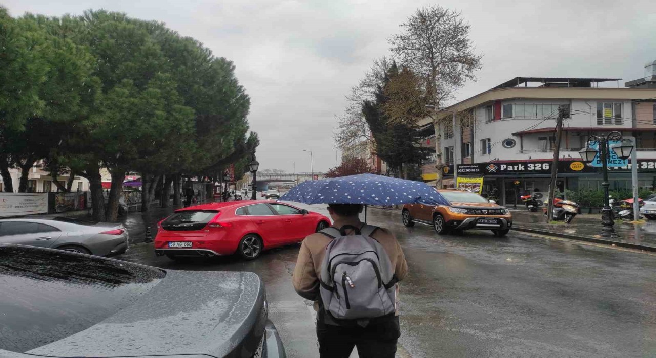 Tekirdağda sağanak yağış
