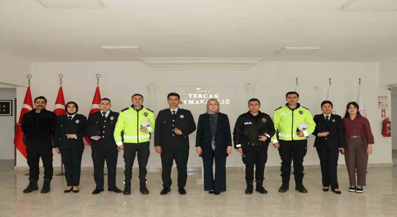 Tercanda Polis Haftası kutlandı