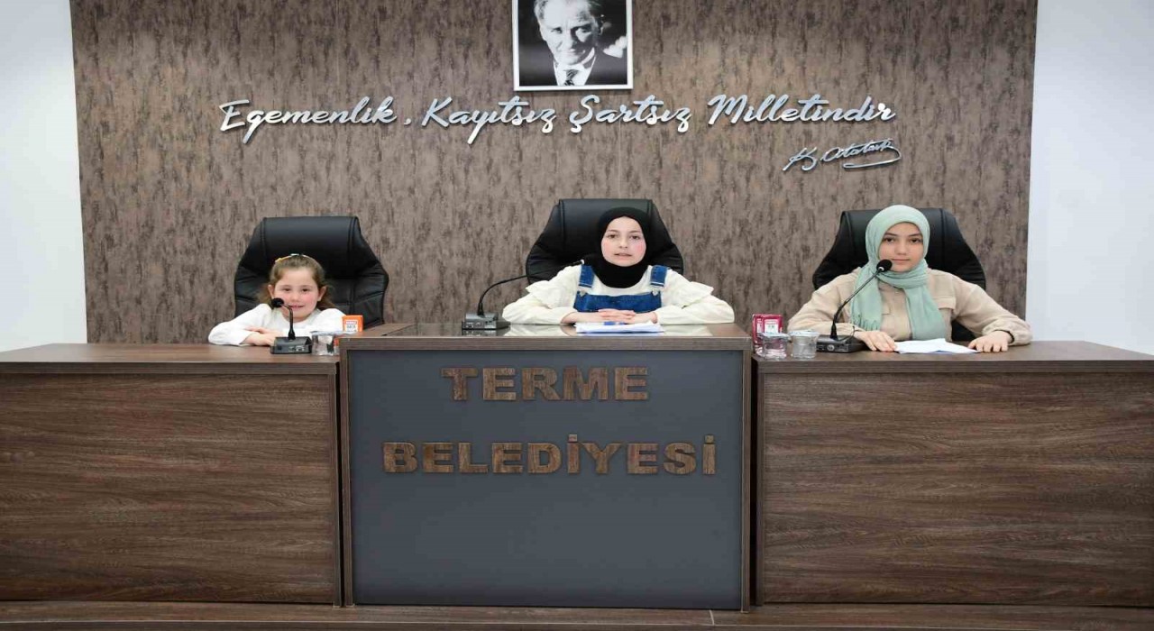 Termede ilk: ‘Çocuk Meclisi