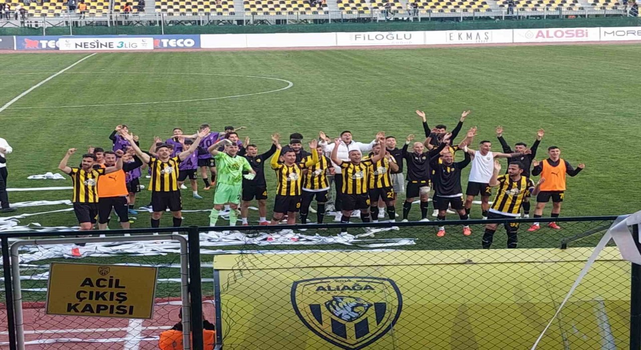 TFF 3. Lig: Aliağaspor FK: 3 - Osmaniyespor FK: 0