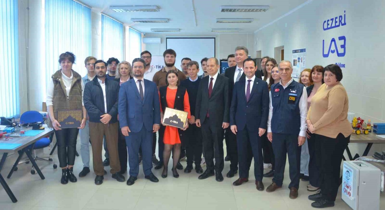TİKA, Moldova Devlet Üniversitesinde ‘Cezeri Laboratuvarı kurdu