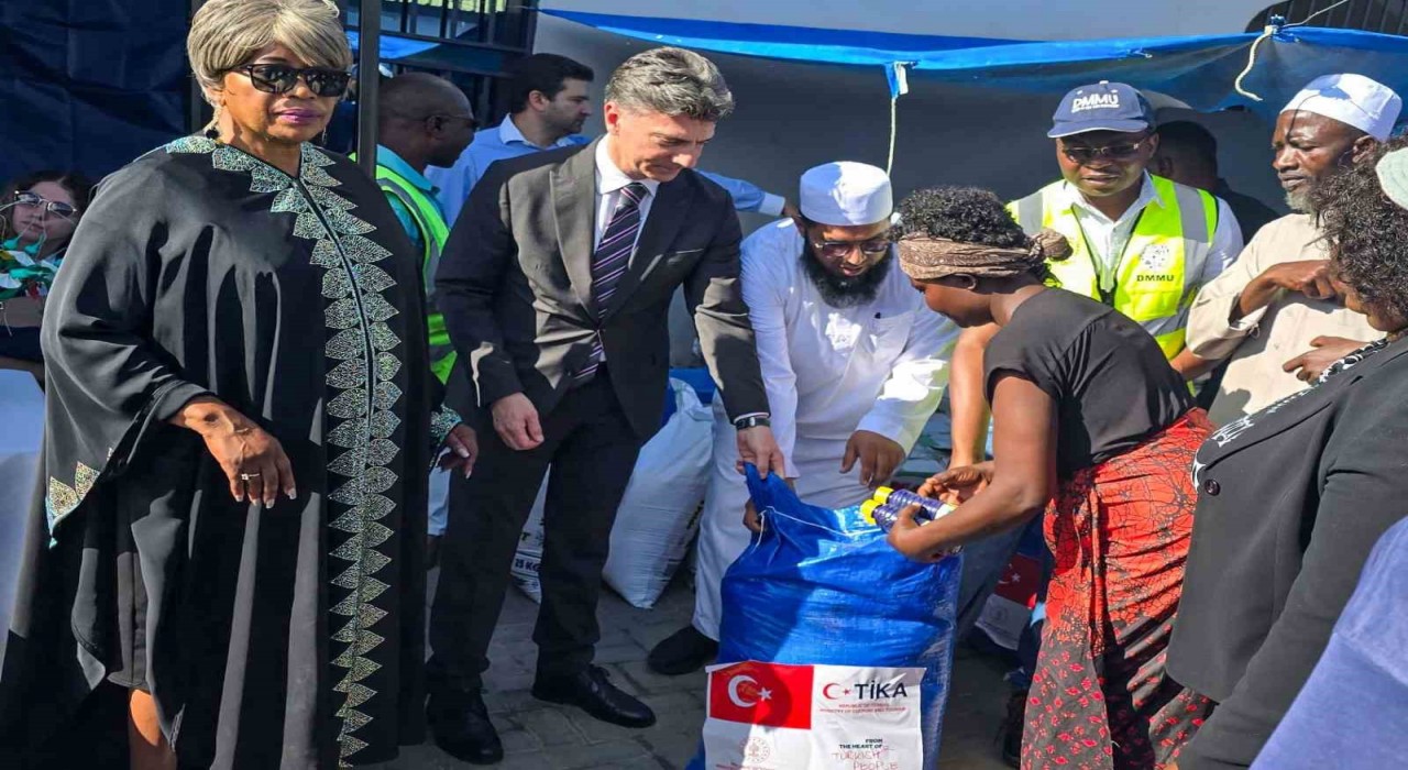 TİKAdan Zambiyada sel mağdurlarına destek