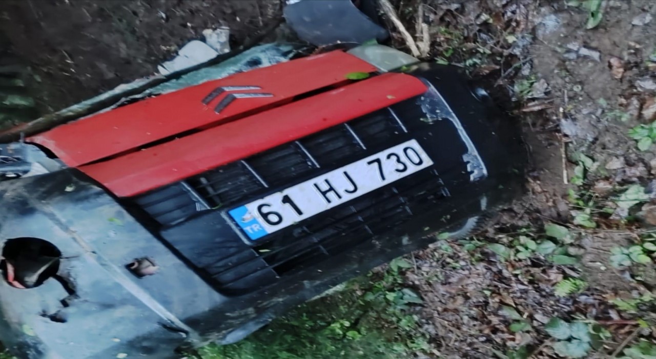 Trabzonda düğün dönüşü trafik kazası: 2 ölü
