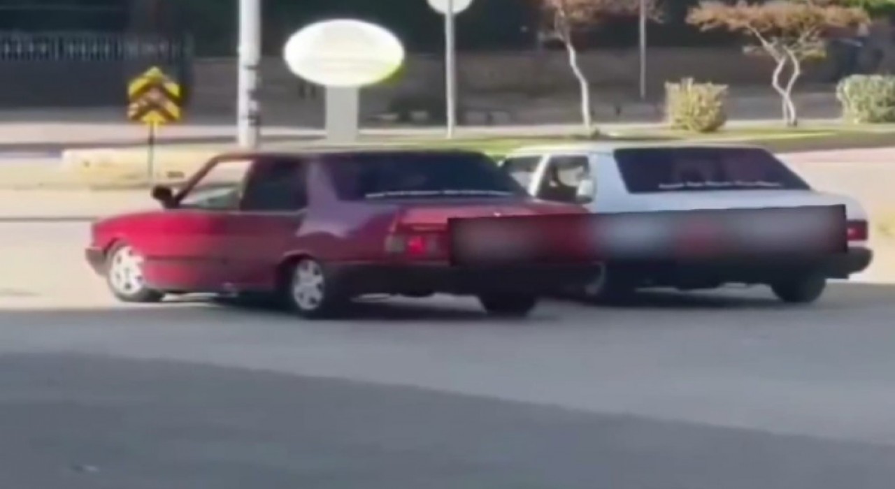 Trafikte drift atarak tehlike saçan 2 Tofaşa 148 bin TL ceza