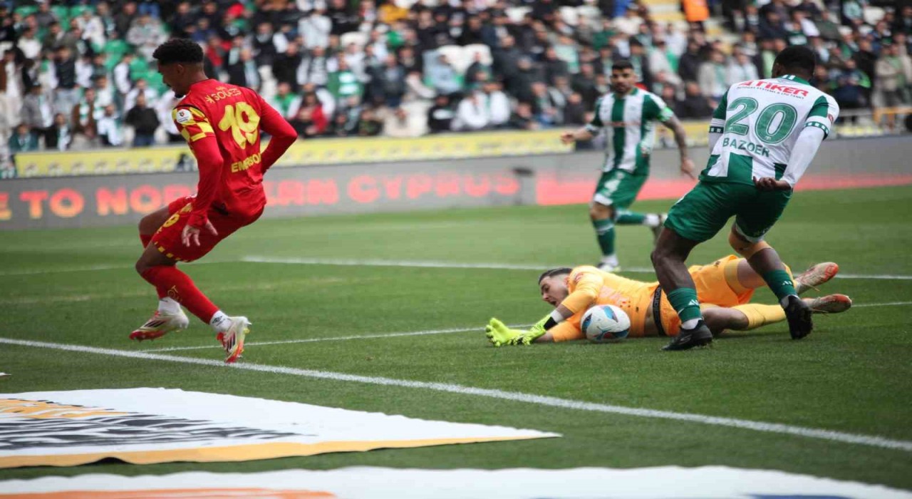 Trendyol Süper Lig: Konyaspor: 1 - Göztepe: 0 (Maç sonucu)