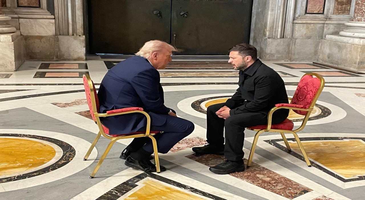 Trump, Papa Franciscusun cenaze töreni öncesi Zelenskiy ile görüştü