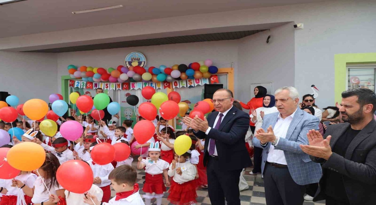 Turgutlu ÇKSMlerde 23 Nisan heyecanı yaşandı