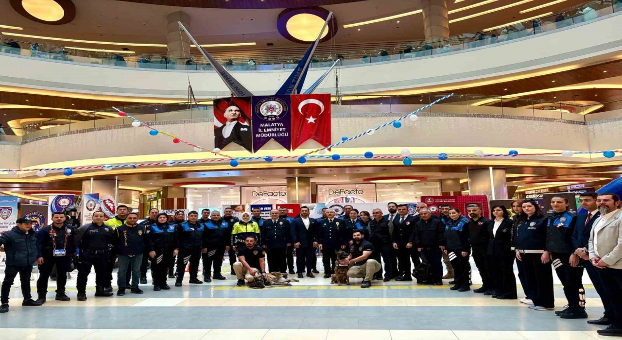 Türk Polis Teşkilatının 180. yılı MalatyaPark AVMde kutlandı
