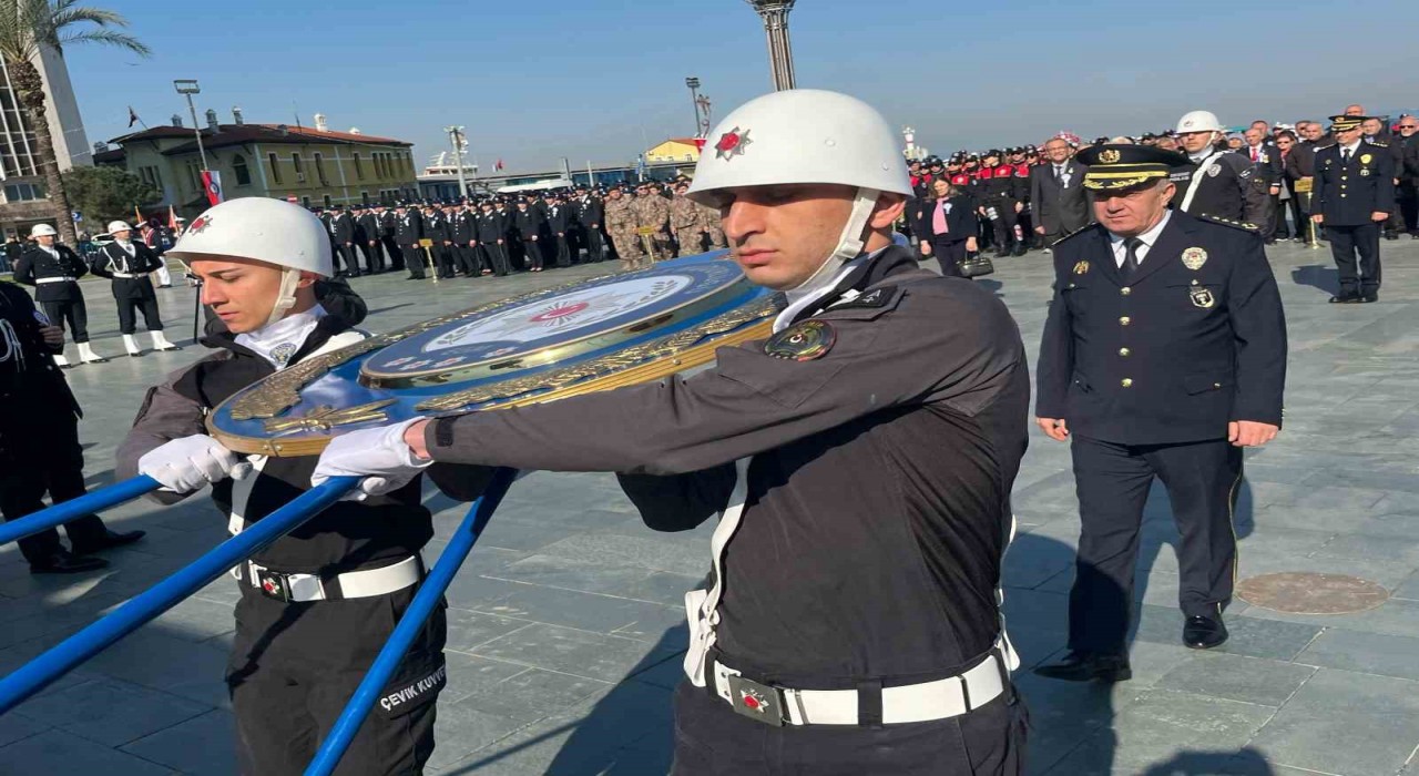 Türk Polis Teşkilatının 180inci yılı İzmirde kutlandı