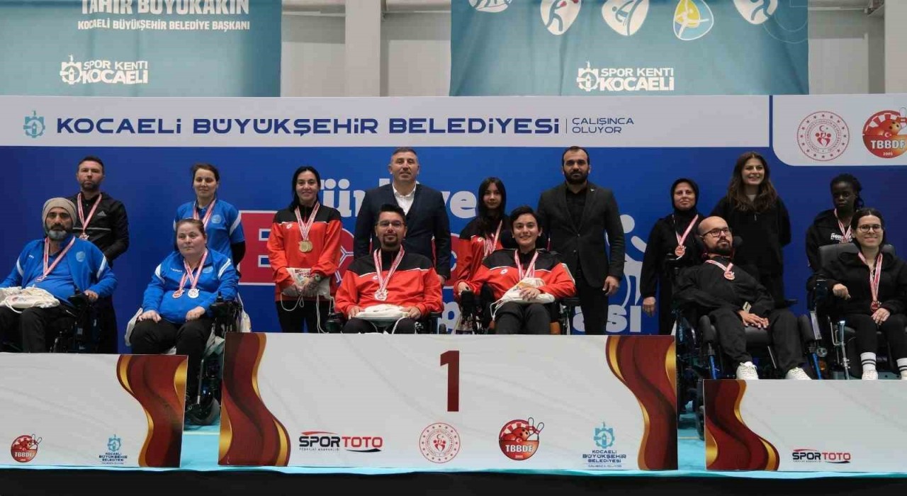 Türkiye Boccia Şampiyonasında Kocaeli rüzgarı esti