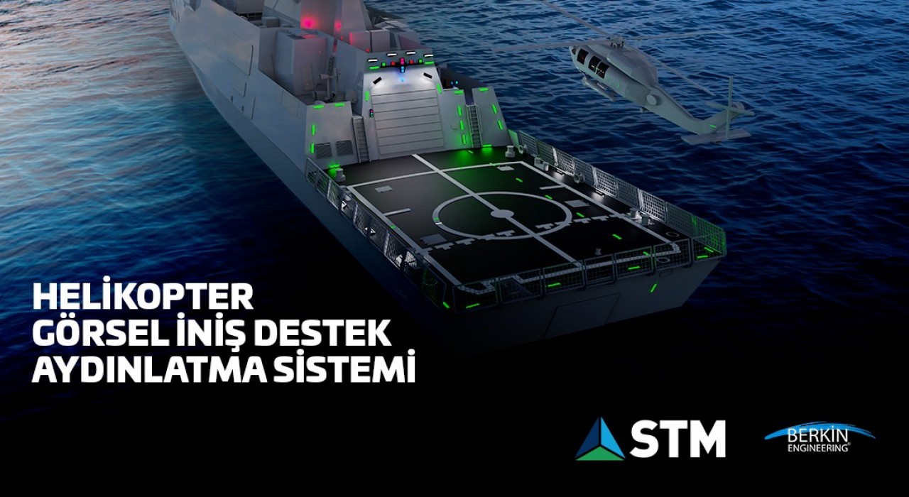 Türkiyenin ilk yerli Helikopter Görsel İniş Destek Aydınlatma Sistemi göreve başladı
