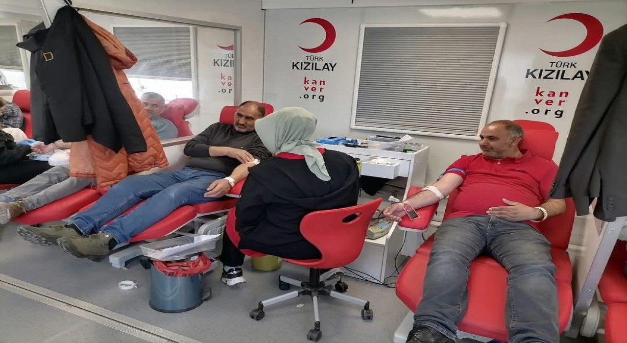 Tutakta kan bağışı kampanyası düzenlendi