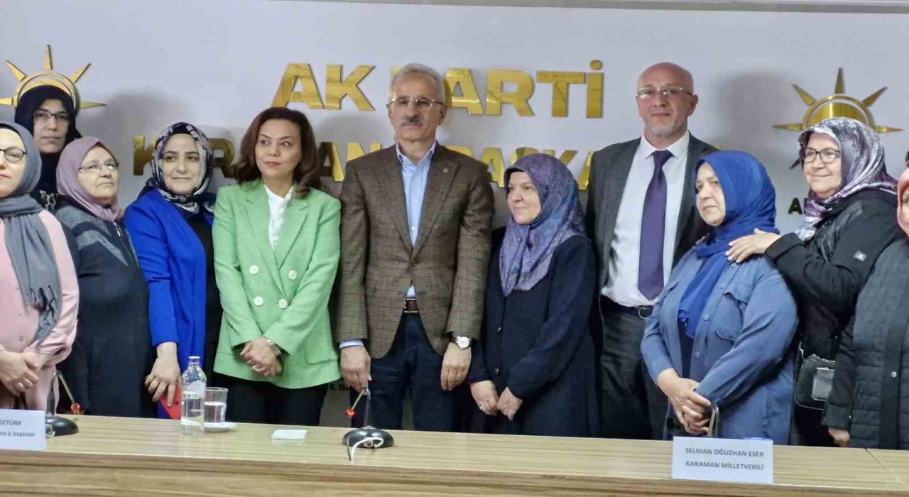 Ulaştırma ve Altyapı Bakanı Uraloğlu, Karamanda