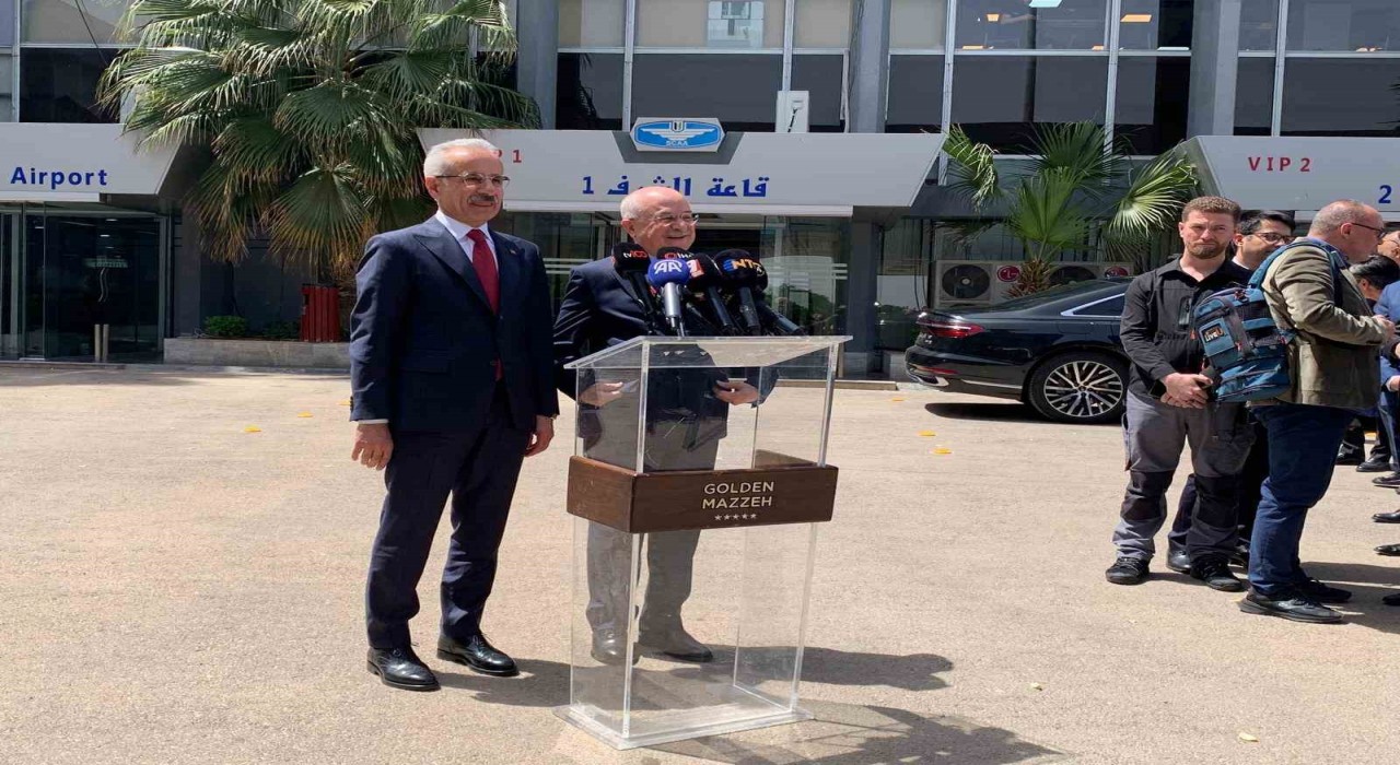 Ulaştırma ve Altyapı Bakanı Uraloğlu, Şamda