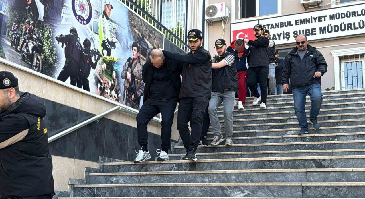 Uluslararası suç örgütü ‘Hells Angels bağlantılı 10 şüpheli adliyeye sevk edildi