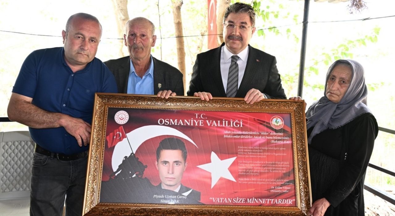 Vali Dr. Erdinç Yılmaz'dan Şehit Ailesine Anlamlı Ziyaret