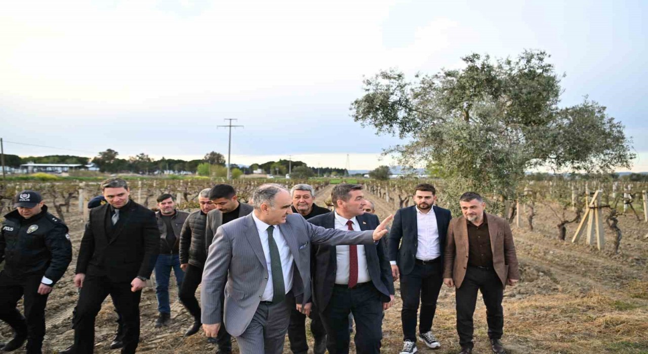 Vali Özkan: Çiftçilerimizin yanındayız