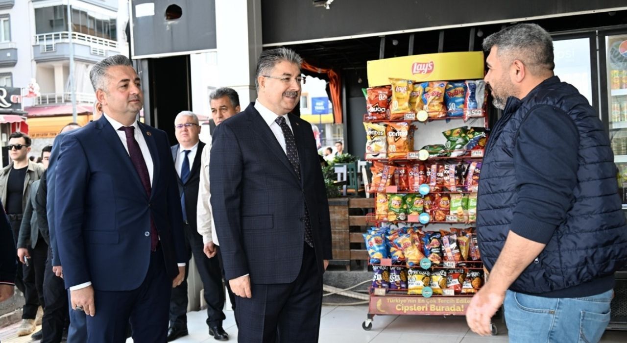 Vali Yılmaz'dan Esnaf Ziyareti