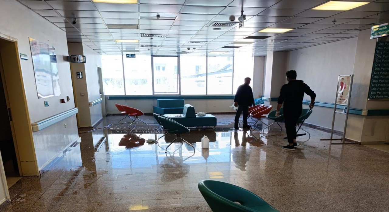 Van Ağız ve Diş Sağlığı Merkezinde temizlik çalışması yapıldı