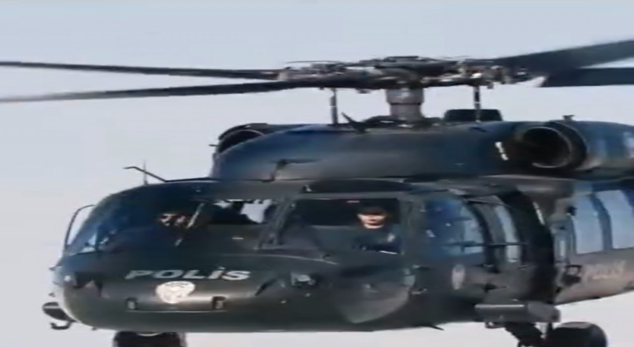 Vanda 2 aylık bebek polis helikopteriyle hastaneye sevk edildi