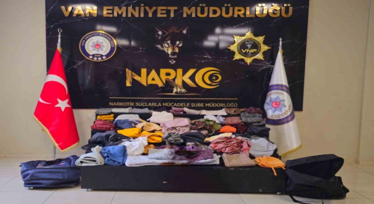 Vanda 48 kilo uyuşturucu ele geçirildi