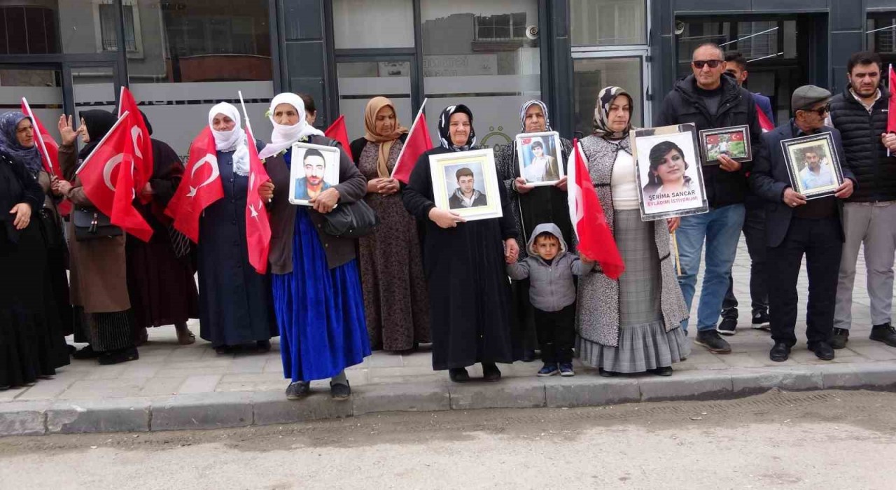 Vanlı annelerin evlat nöbeti 100üncü haftasında