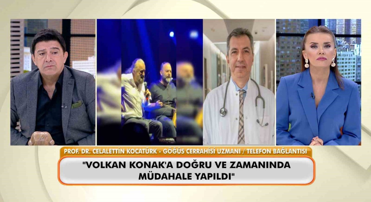 Volkan Konaka ilk müdahaleyi yapan doktor canlı yayında konuştu