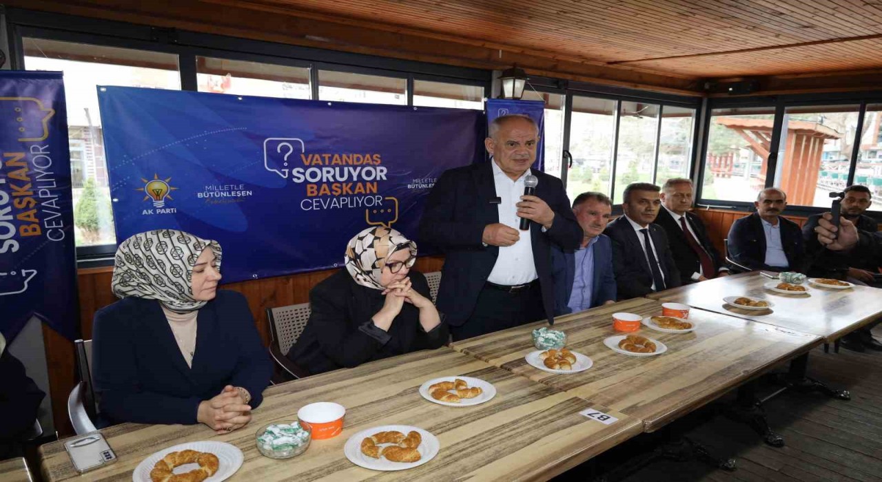 Yahyalıda Halkla Buluşma Toplantısına yoğun ilgi