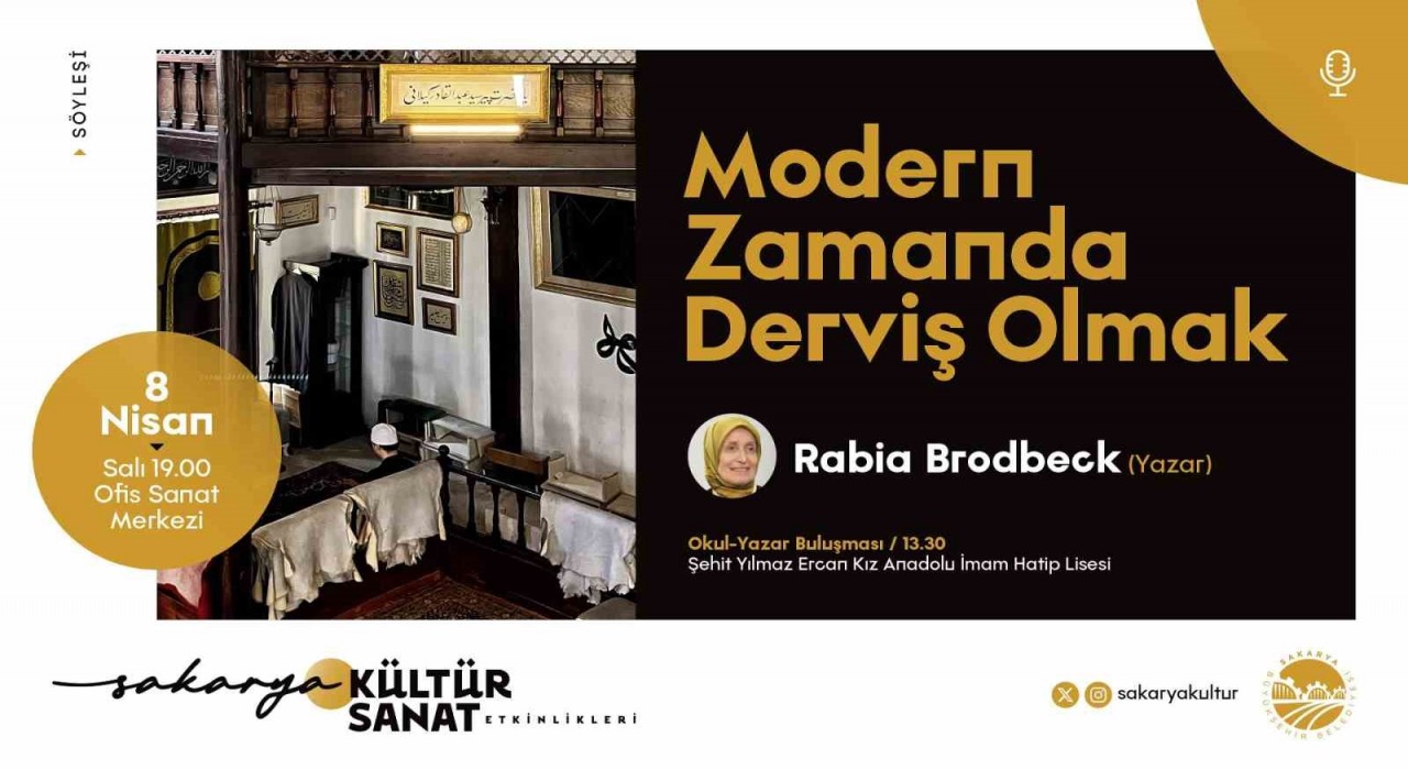 Yazar Rabia Brodbeck OSMde söyleşiye konuk oluyor