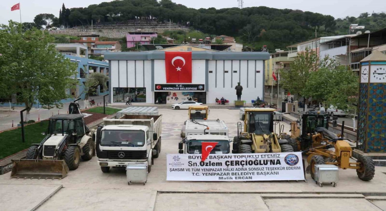 Yenipazarda hizmet seferberliği Aydın Büyükşehir Belediyesi eliyle büyüyor