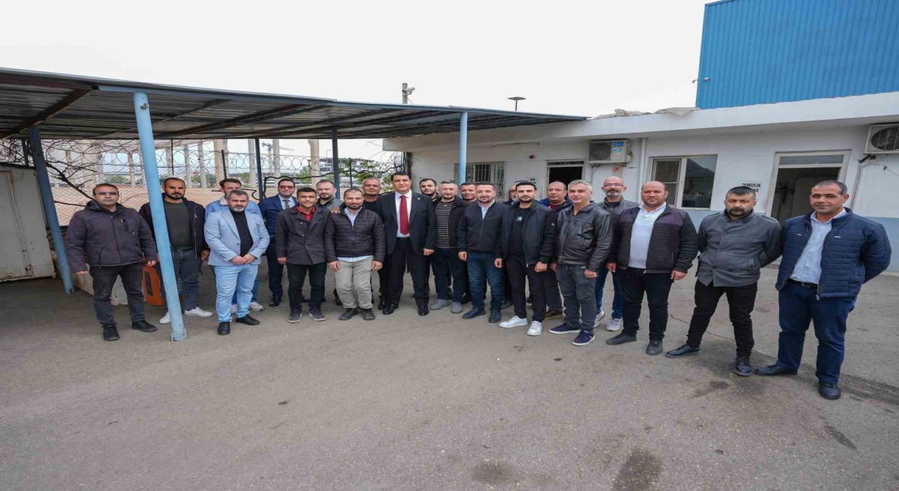Yılmazdan kurum içi ziyaretler