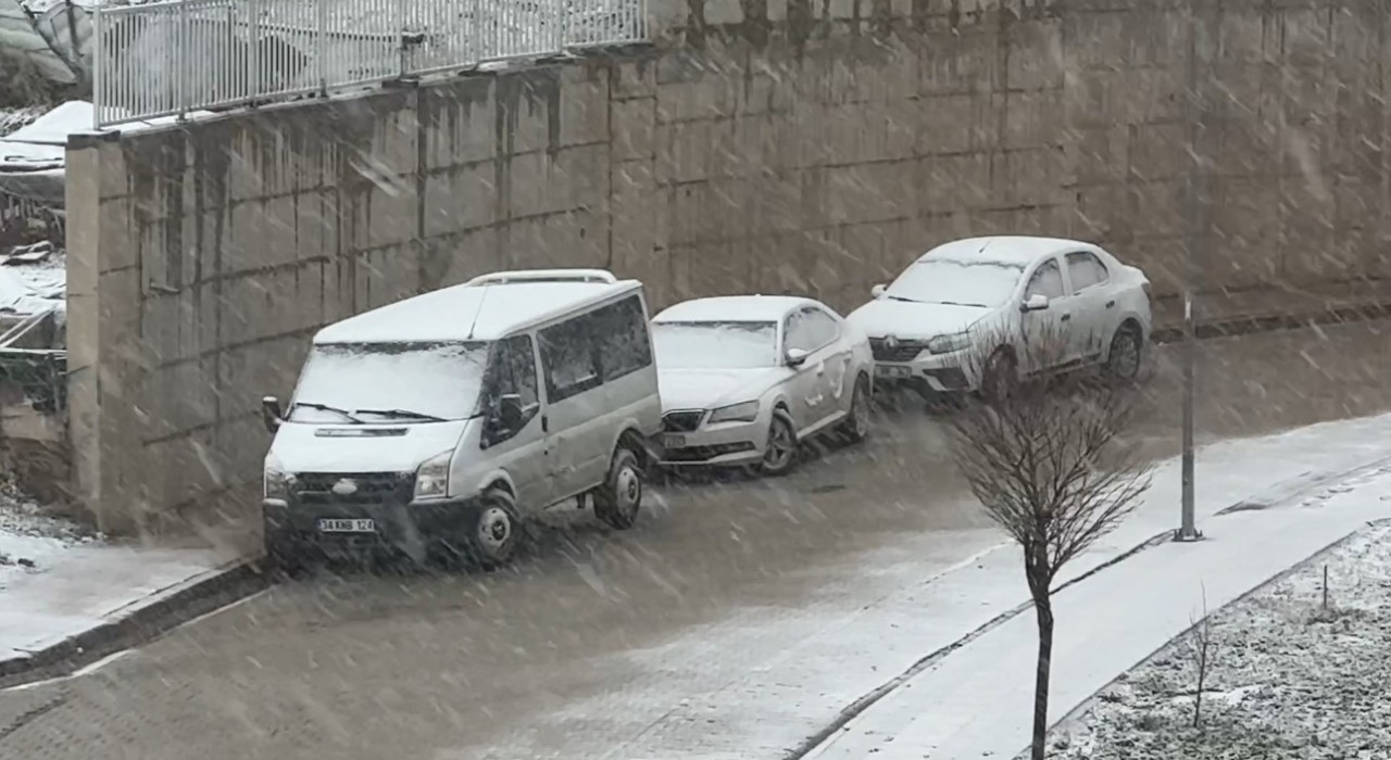 Yüksekovada kar yağışı etkili oldu