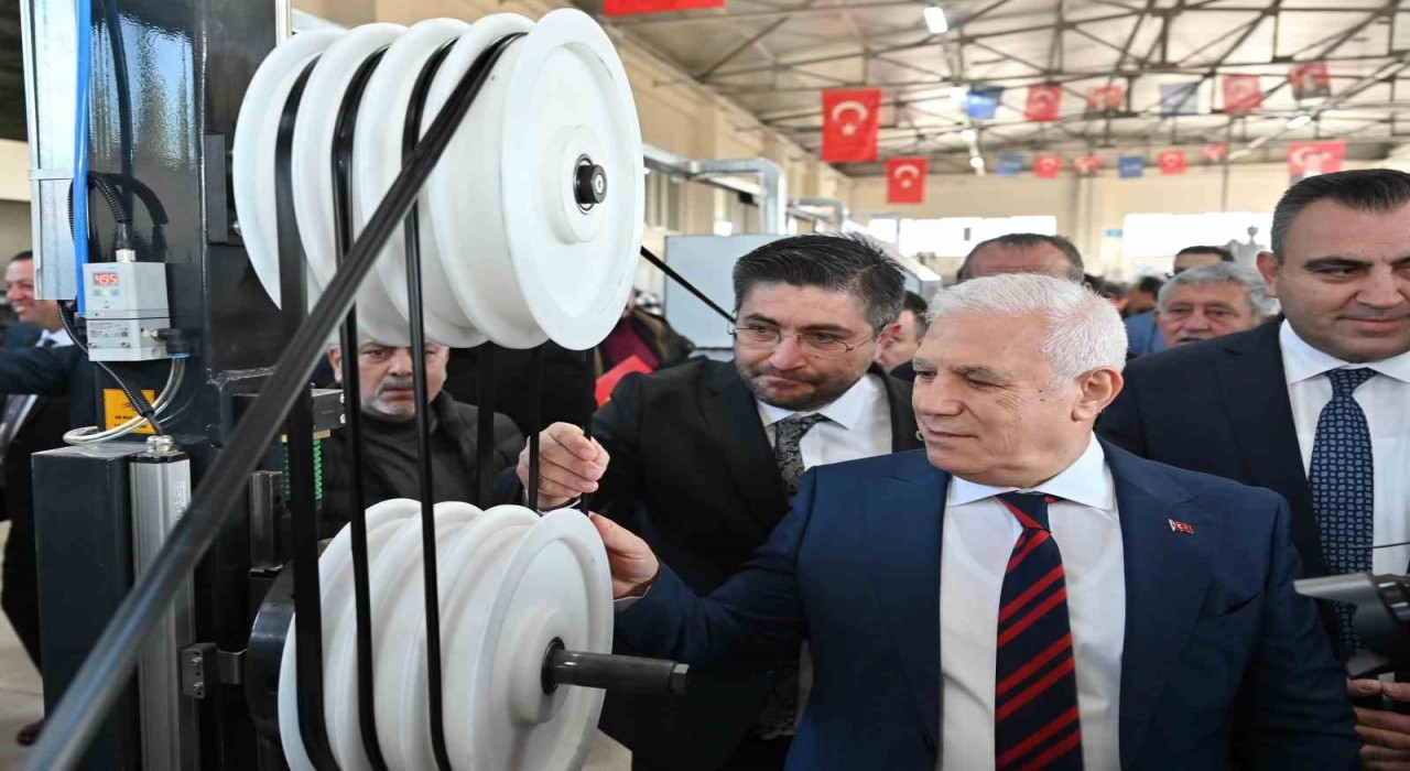 Yüzde 100 geri dönüşümden elde edilen sulama boruları, 28 Nisanda dağıtılacak
