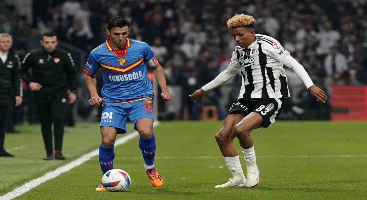Ziraat Türkiye Kupası: Beşiktaş: 1 - Göztepe: 1 (İlk yarı)