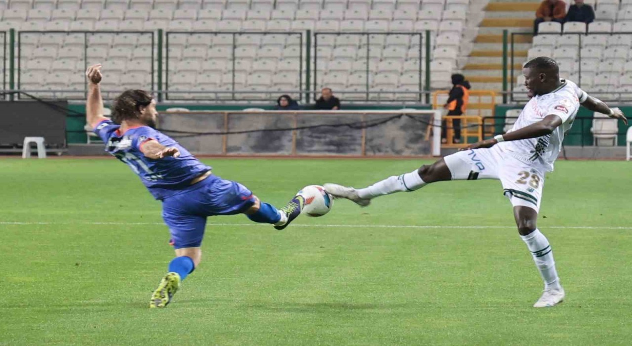 Ziraat Türkiye Kupası: Konyaspor: 0 - İskenderunspor: 0 (İlk yarı)