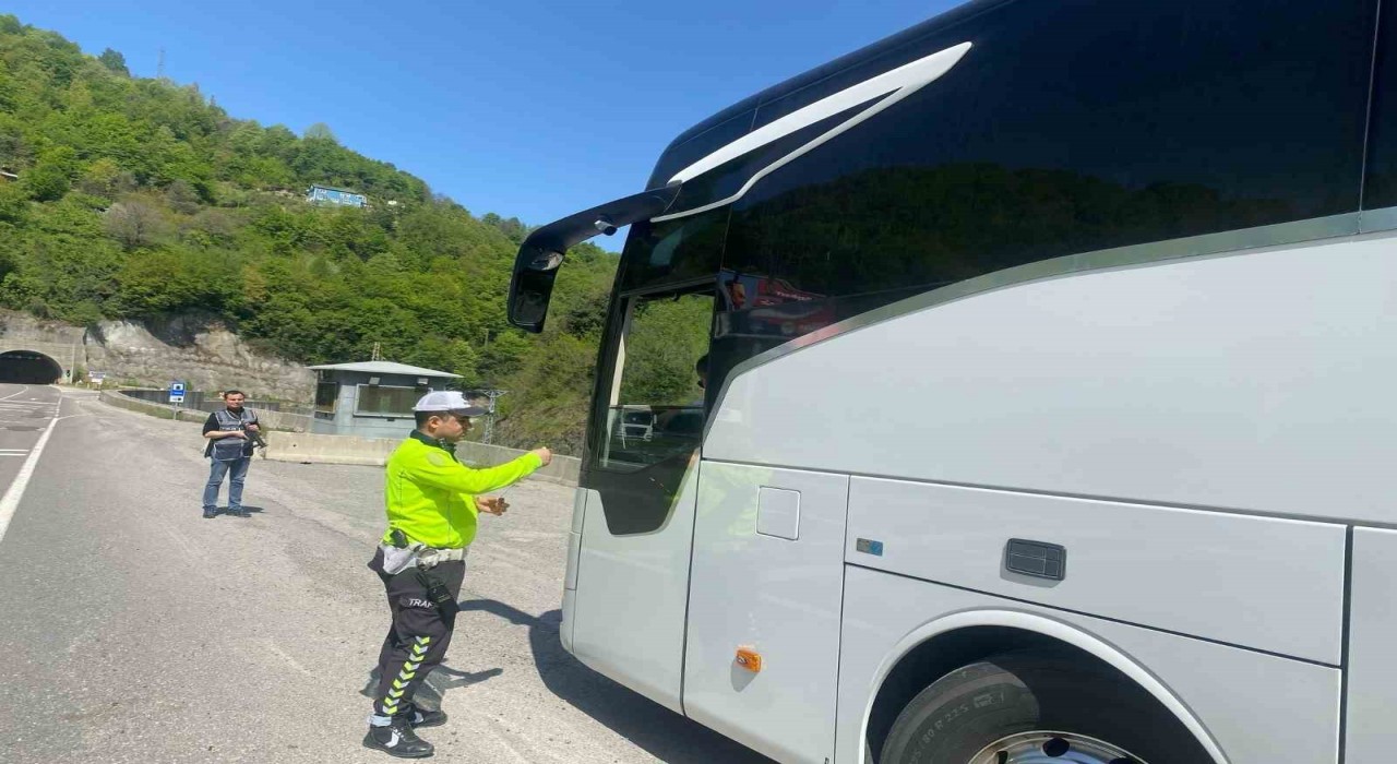 Zonguldakta güvenlik güçlerinden kapsamlı denetim