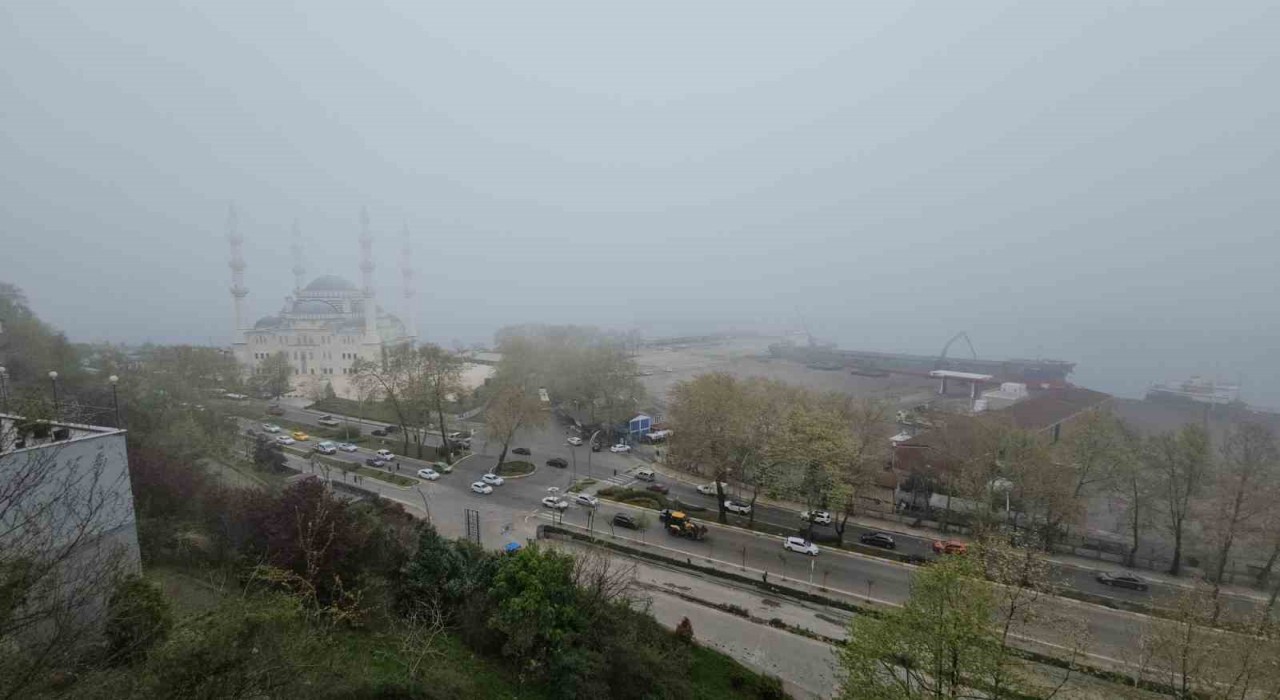 Zonguldakta yoğun sis etkili oldu