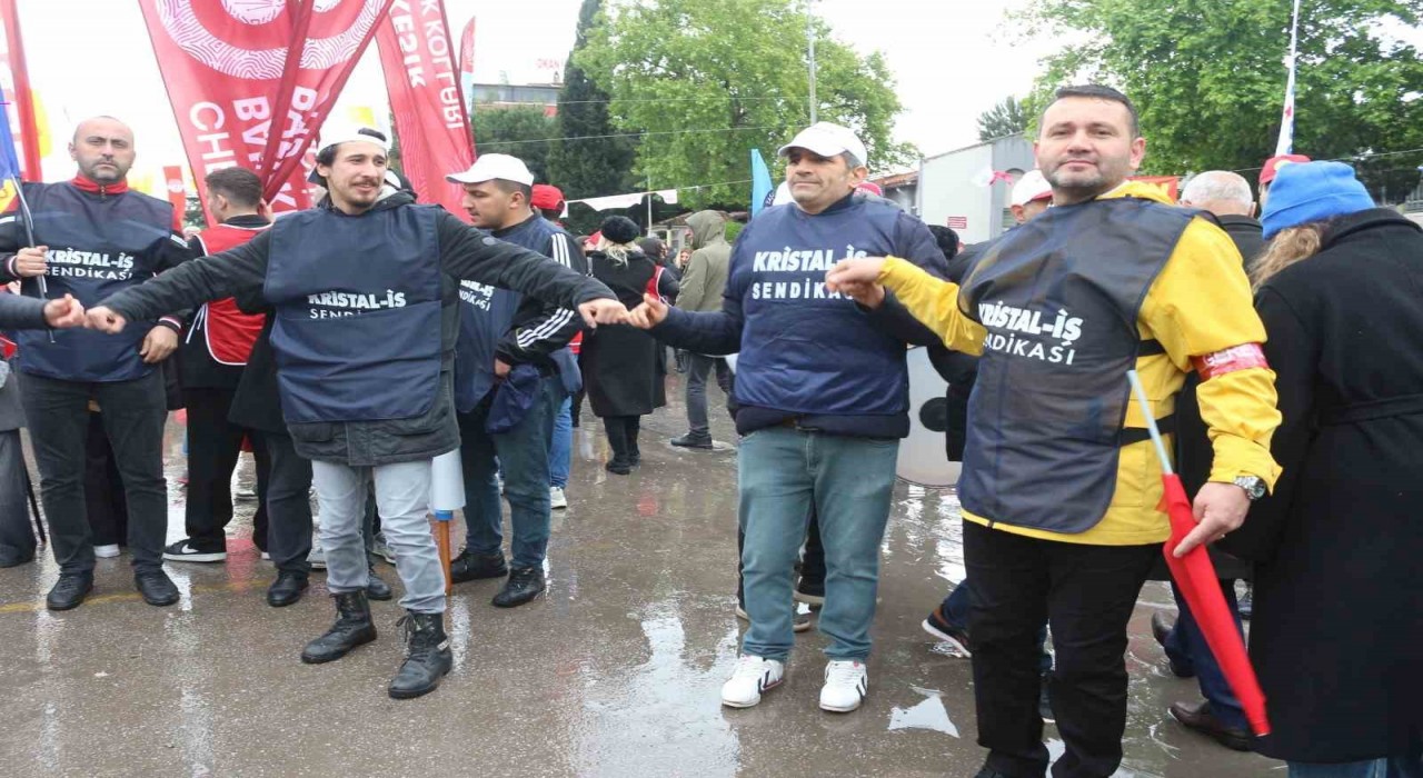 1 Mayıs Balıkesirde kutlandı