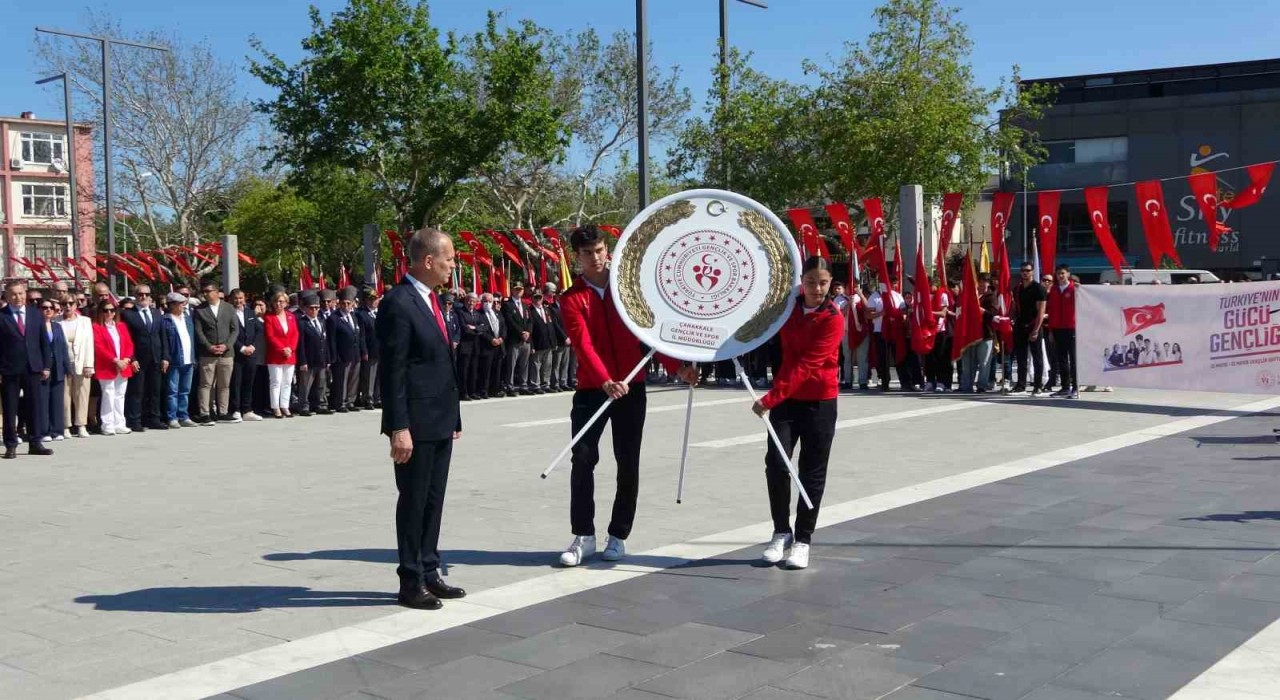 19 Mayıs Çanakkalede coşkuyla kutlandı