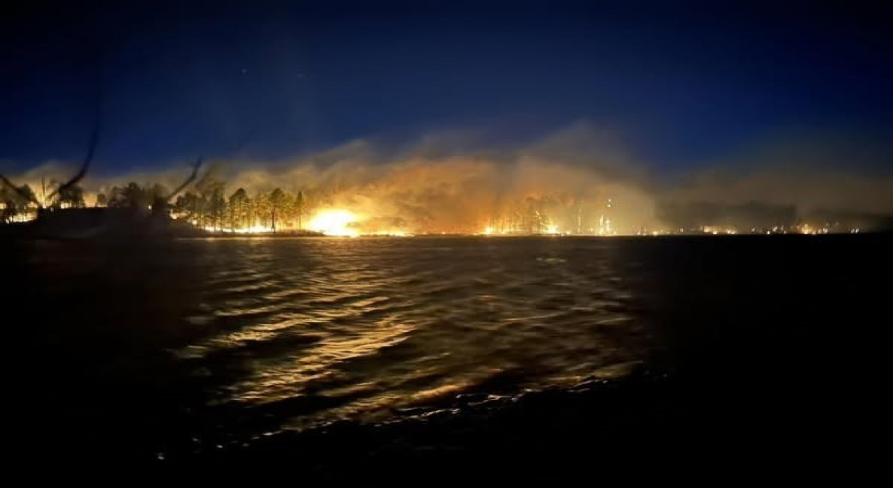 ABDde orman yangını: 20 bin 425 dönümlük alan kül oldu