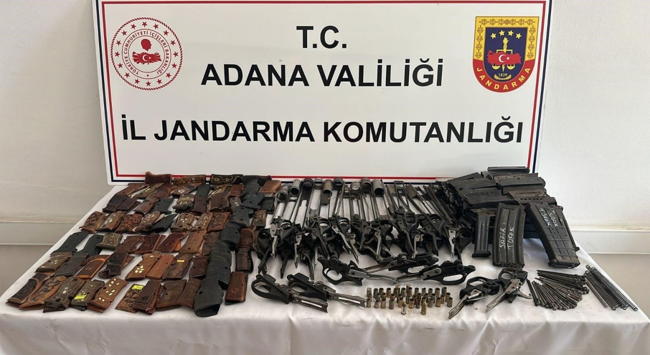Adanada silah üretimi yapan şüpheli yakalandı